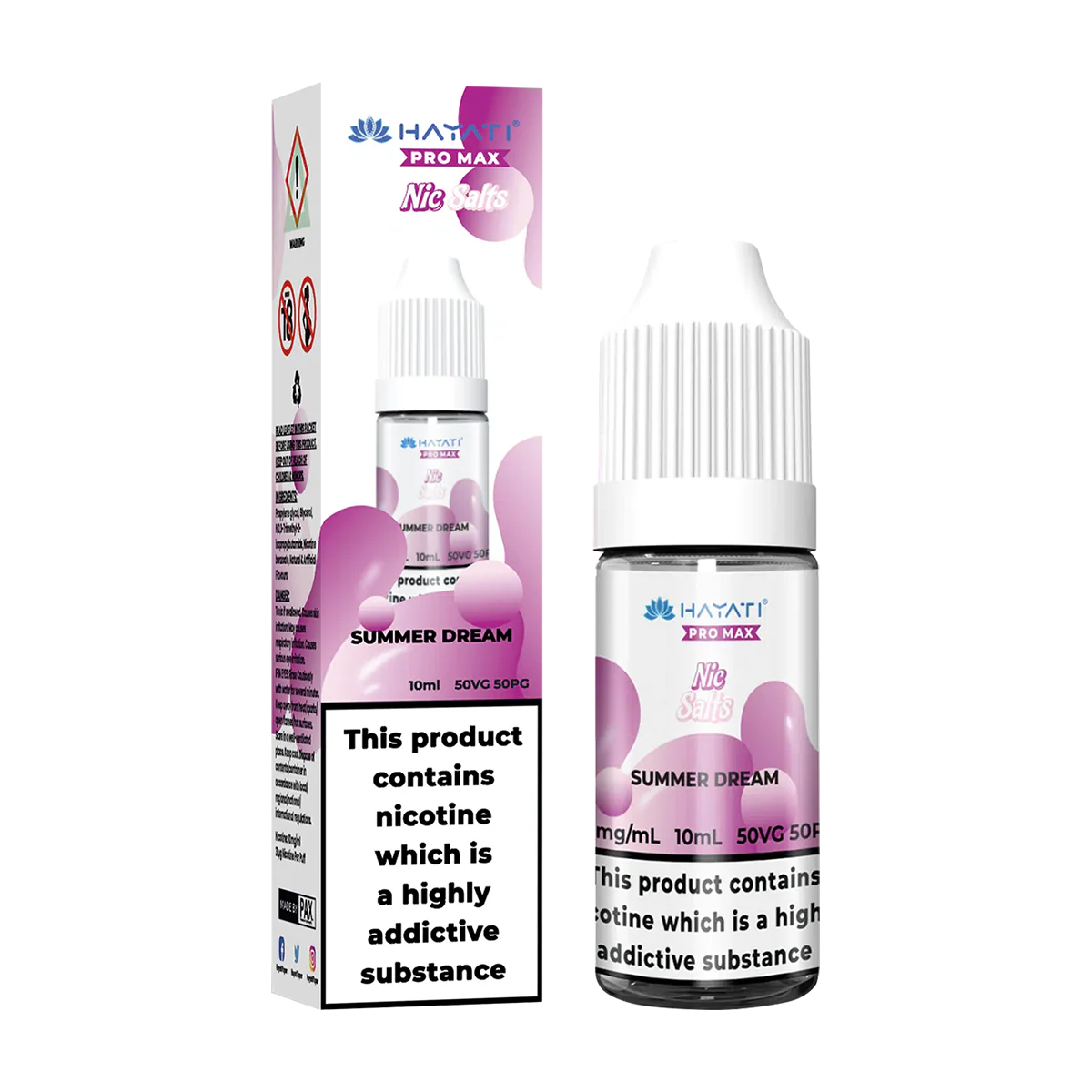 Summer Dream Nic Salt by Hayati Pro Max 10ml