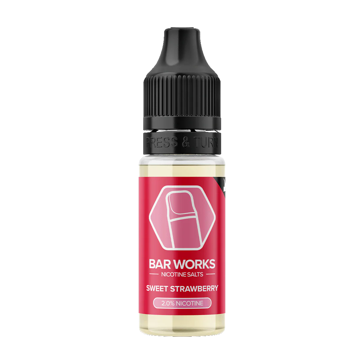 Sweet Strawberry Nic Salt by Bar Works - 10ml - Image 3