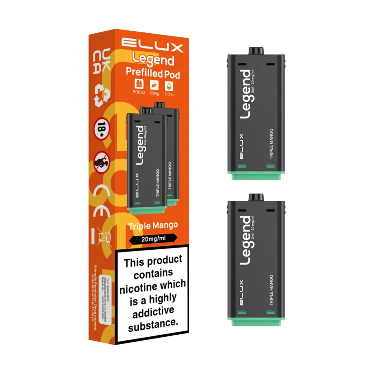 Triple Mango Elux Legend 1500 Pods