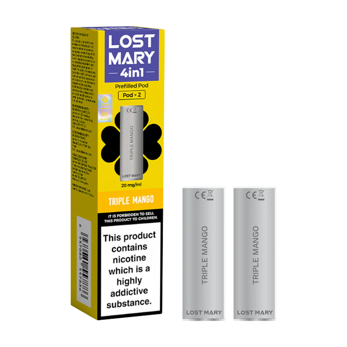 Triple Mango Lost Mary 4in1 Pods