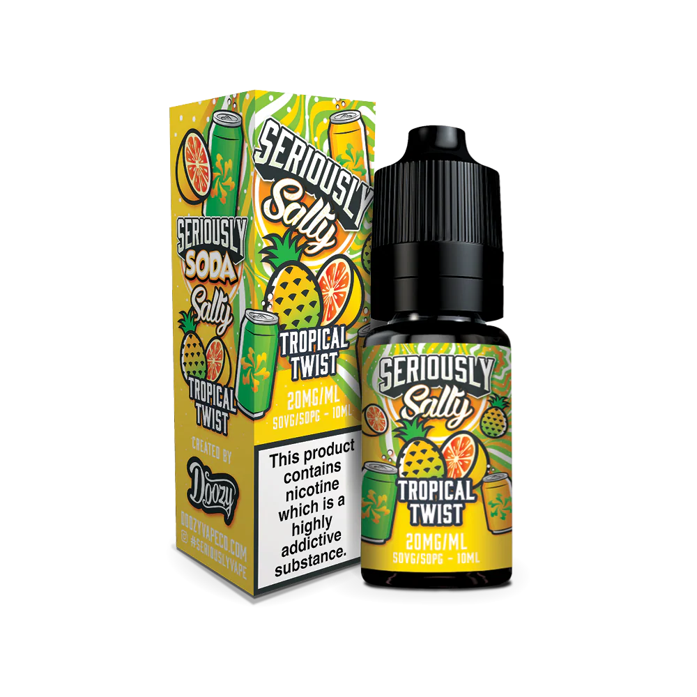 Tropical Twist Nic Salt by Seriously Soda Salts 10ml