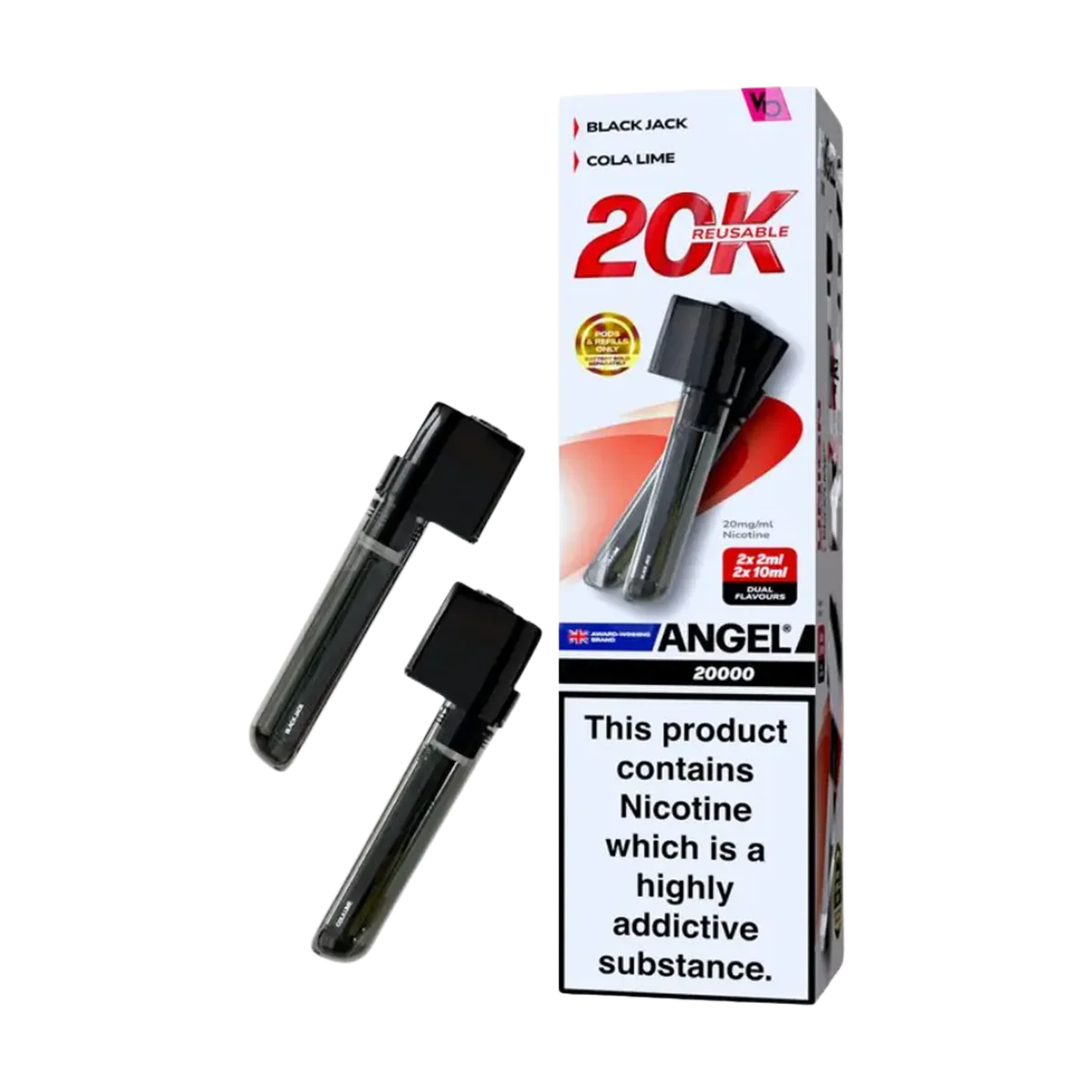 Union Edition Vapes Bars Angel 20k Refill Pack