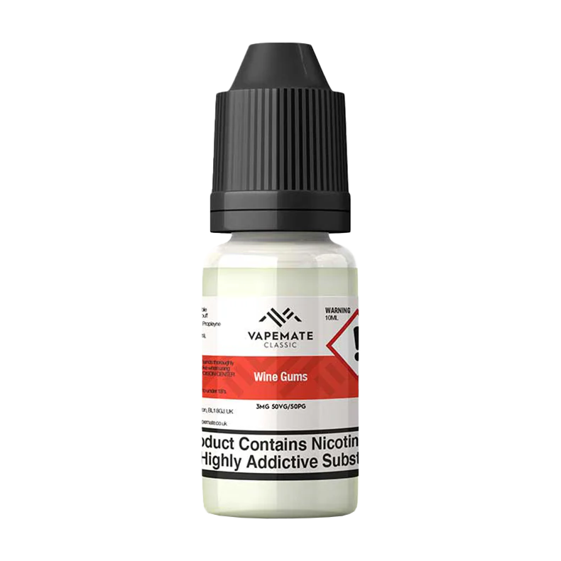 Vapemate Classic Wine Gums 10ml