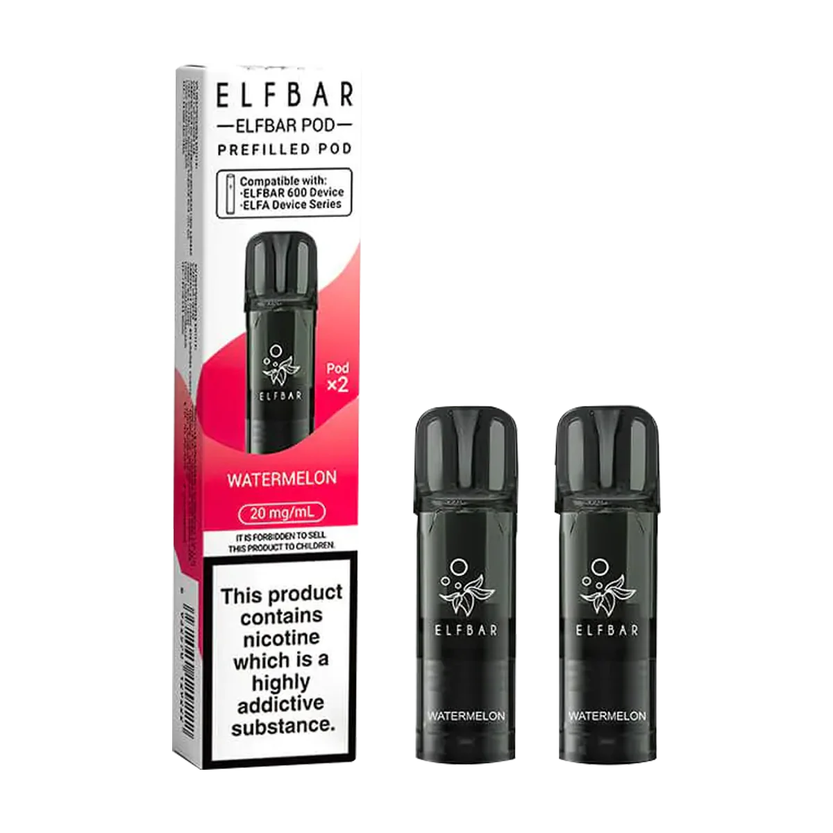 Watermelon Elfbar 600 Pods