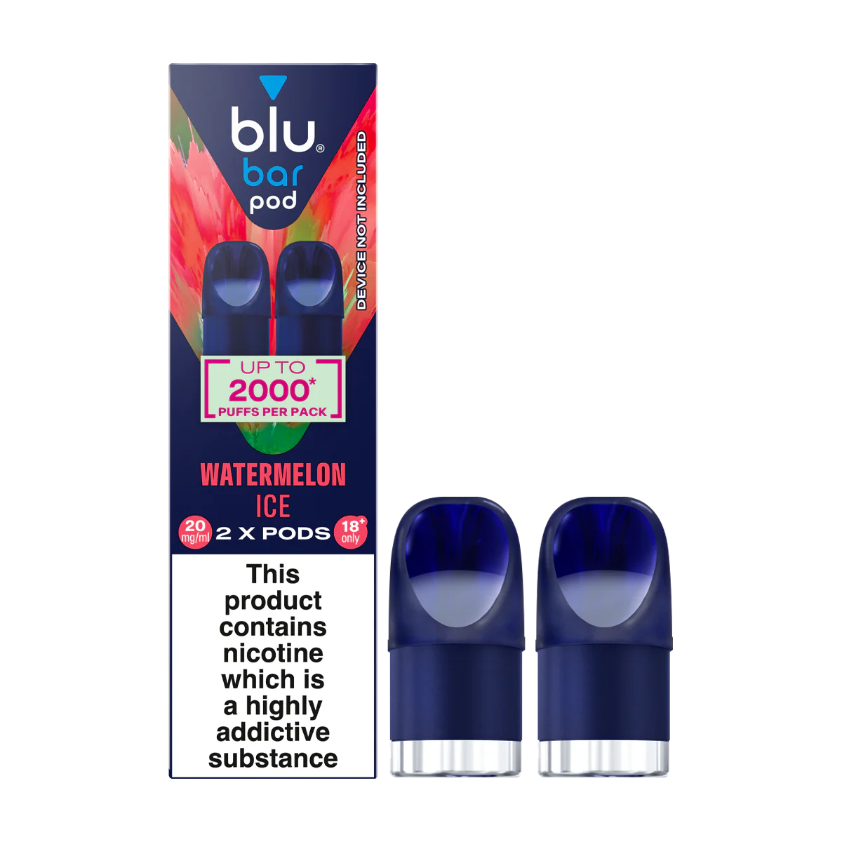 Watermelon Ice Blu Bar Pods