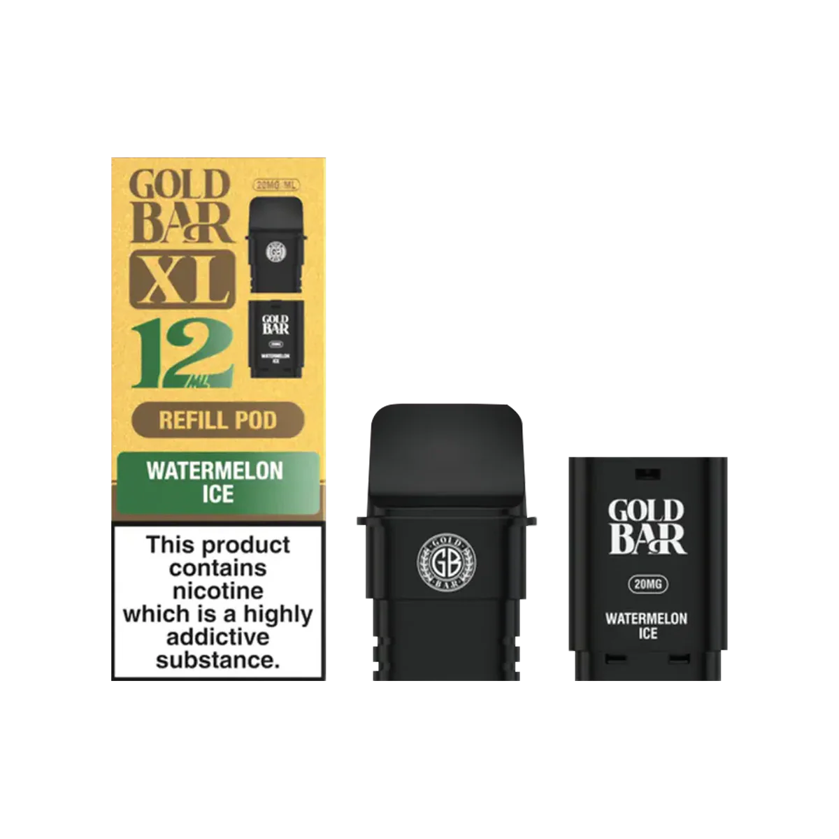 Watermelon Ice Gold Bar XL Refill Pack
